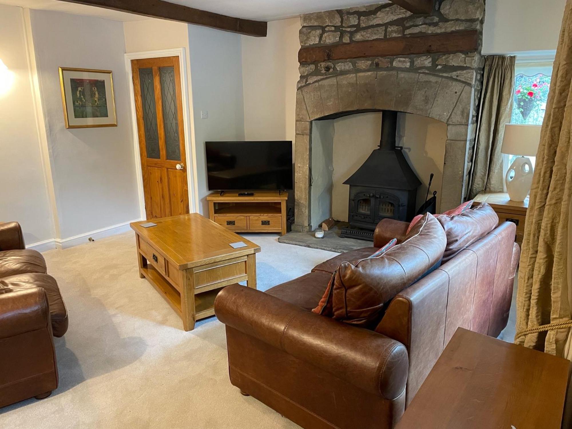 Ashfield House Hotel Grassington Szoba fotó The living room at The Old School House, 2019